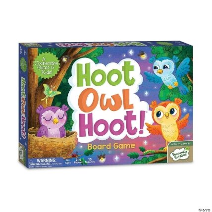 Bendradarbiavimo žaidimas „Hoot Owl Hoot” Bendradarbiavimo žaidimas „Hoot Owl Hoot”