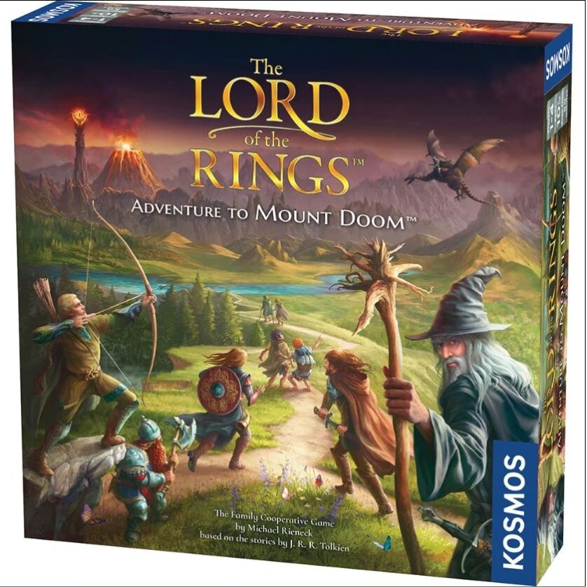 Bendradarbiavimo stalo žaidimas THE LORD OF THE RINGS: Adventure to Mount Doom Bendradarbiavimo stalo žaidimas THE LORD OF THE RINGS: Adventure to Mount Doom