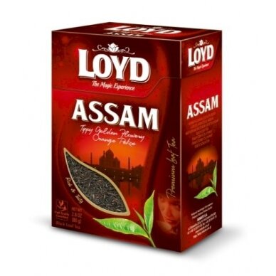 Biri juodoji arbata LOYD Assam, 80g
