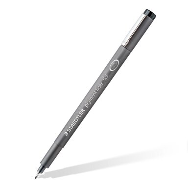Braižiklis STAEDTLER Pigment Liner, 0,3 mm, juodos sp. Braižiklis STAEDTLER Pigment Liner, 0,3 mm, juodos sp.