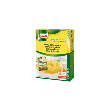 Bulvių piurė KNORR, su pienu, 4 kg