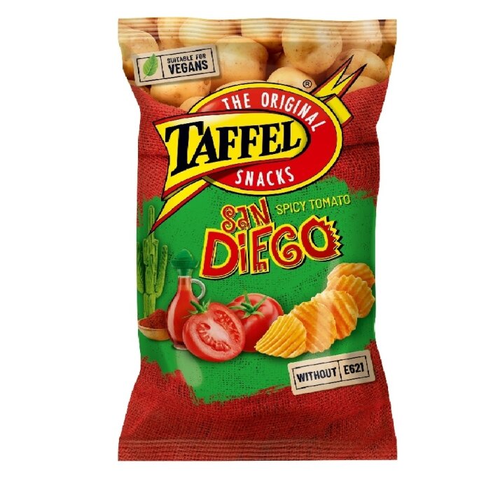 Bulvių traškučiai TAFFEL, San Diego, 180g