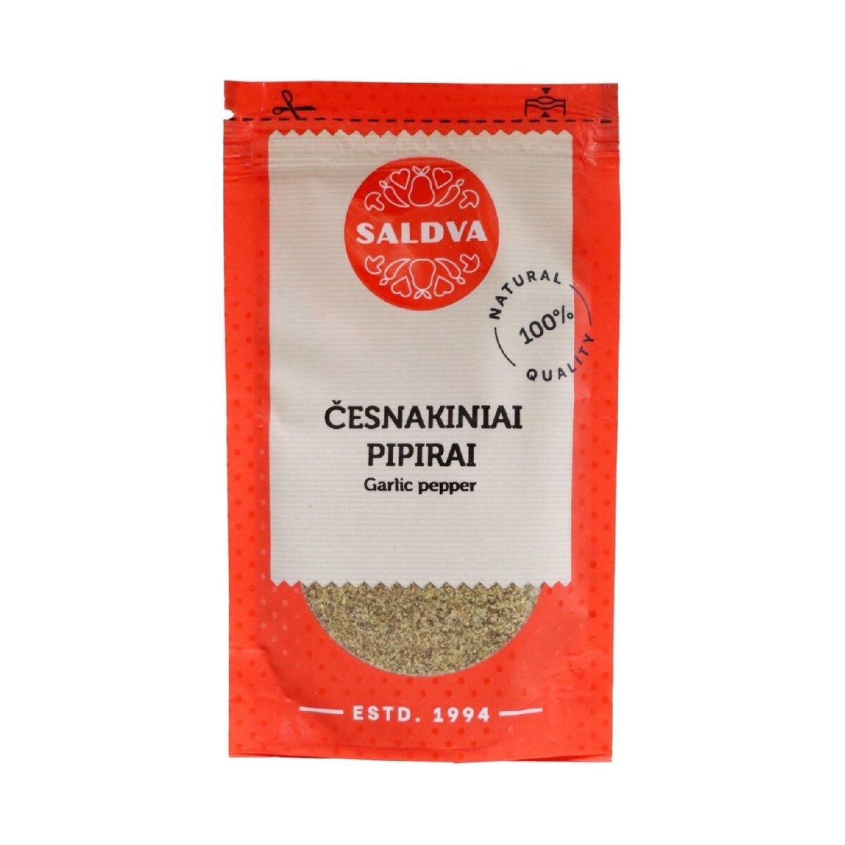 Česnakiniai pipirai SALDVA, 30 g Česnakiniai pipirai SALDVA, 30 g