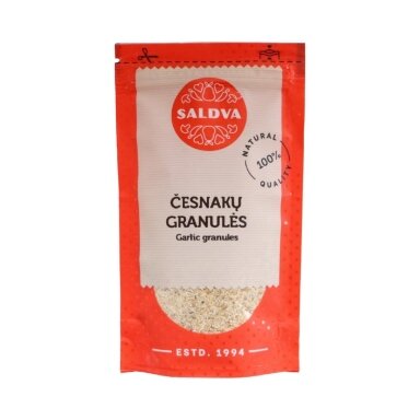 Česnakų granulės SALDVA, 32 g