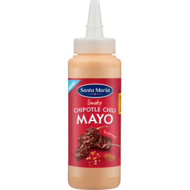 Chipotle majonezinis padažas SANTA MARIA su aitriosiomis paprikomis, 250ml Chipotle majonezinis padažas SANTA MARIA su aitriosiomis paprikomis, 250ml