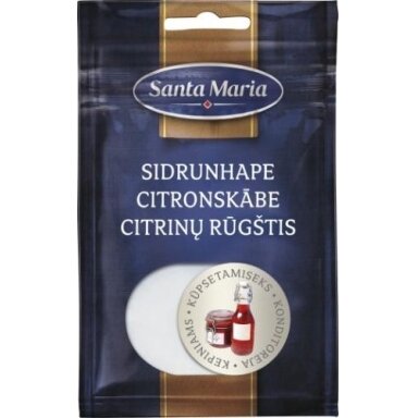 Citrinų rūgštis SANTA MARIA, 32 g