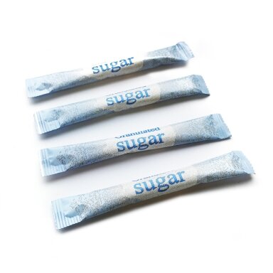 Cukrus ALVO, smulkusis, 1000 x 5 g Cukrus ALVO, smulkusis, 1000 x 5 g