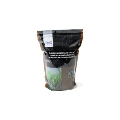 Cukrus MUSCOVADO, tamsus, 400 g