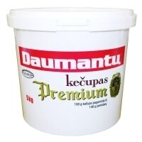 DAUMANTŲ PREMIUM kečupas, 26 % pastos, (5) kg