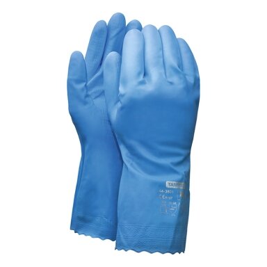 Darbo pirštinės TAMREX 3801, PVC, pora, dydis 8, mėlyna Darbo pirštinės TAMREX 3801, PVC, pora, dydis 8, mėlyna