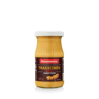 DAUMANTŲ TRADICINIS garstyčios, 190 g