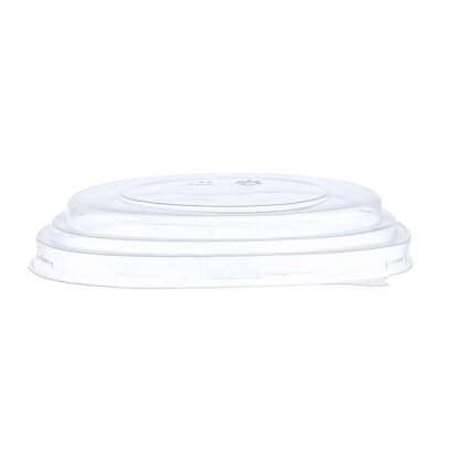 Dangtelis KRAFT, 1130/1300 ml salotų indeliams, PET, D 18,3 cm, 50 vnt Dangtelis KRAFT, 1130/1300 ml salotų indeliams, PET, D 18,3 cm, 50 vnt