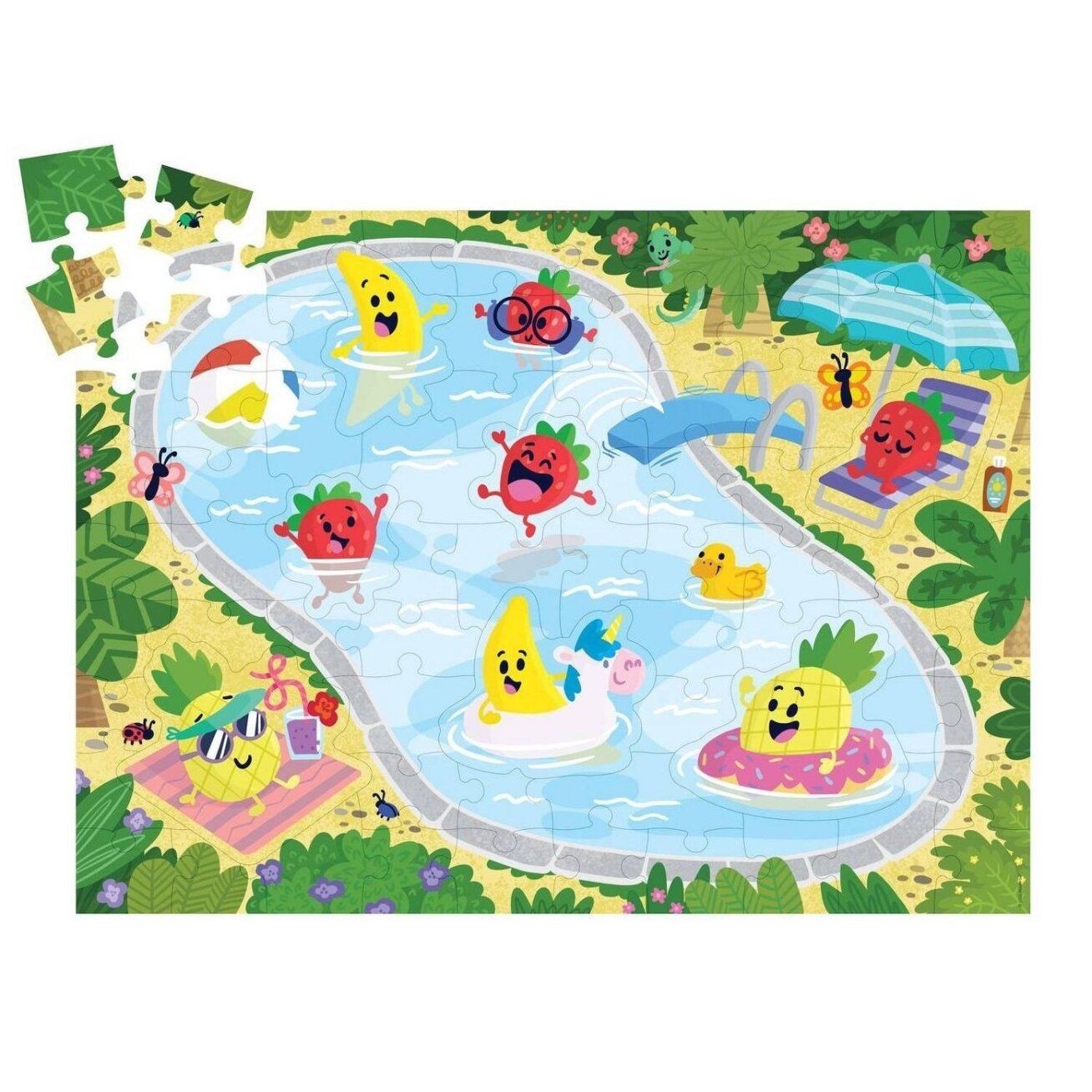 Dėlionė „Scratch and Sniff: Fruity Pool Party“ 2