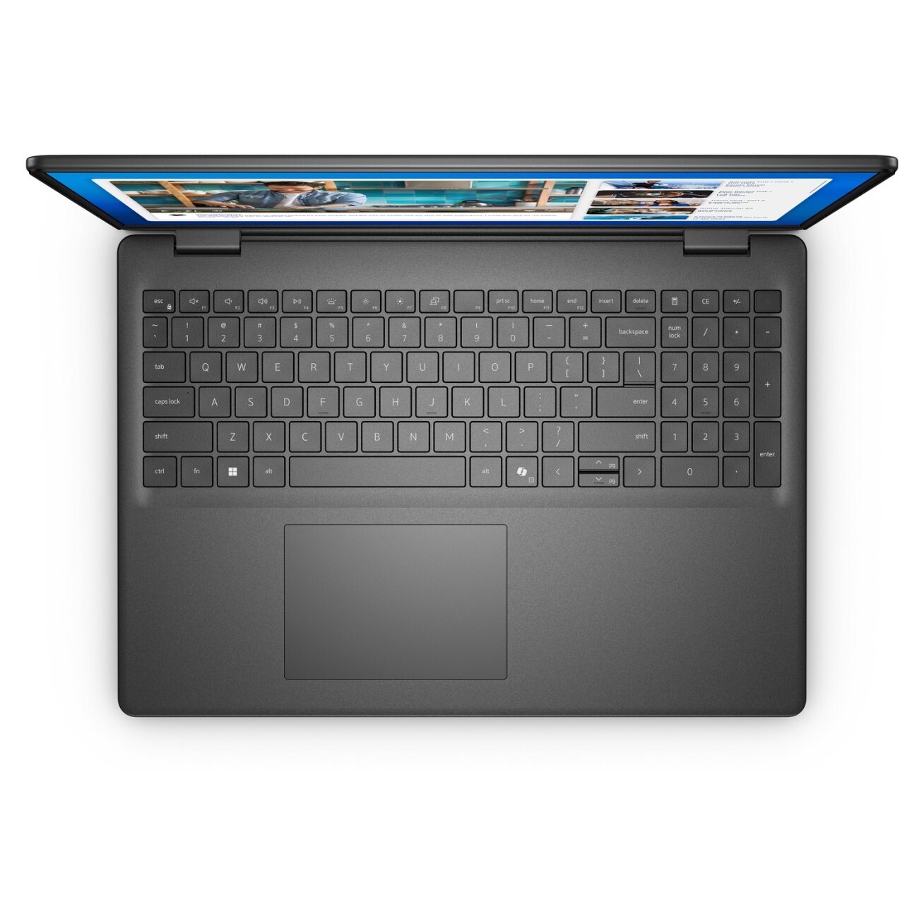 Dell 16 DC16250/ Core 5 -120U/16GB/512GB SSD/16" FHD+/Intel Graphics/FgrPr/WLAN + BT/Backlit Kb/W11 Pro/3yrs Prosupport 3