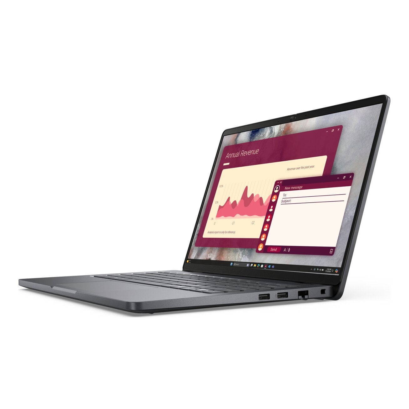 Dell Pro 14 PC14250/U5 235U/16GB/1TB SSD/FgrPr/FHD IR Cam & Mic/WLAN + BT/14.0" FHD+/Backlit Kb/W11 Pro/3yrs Prosupport 1