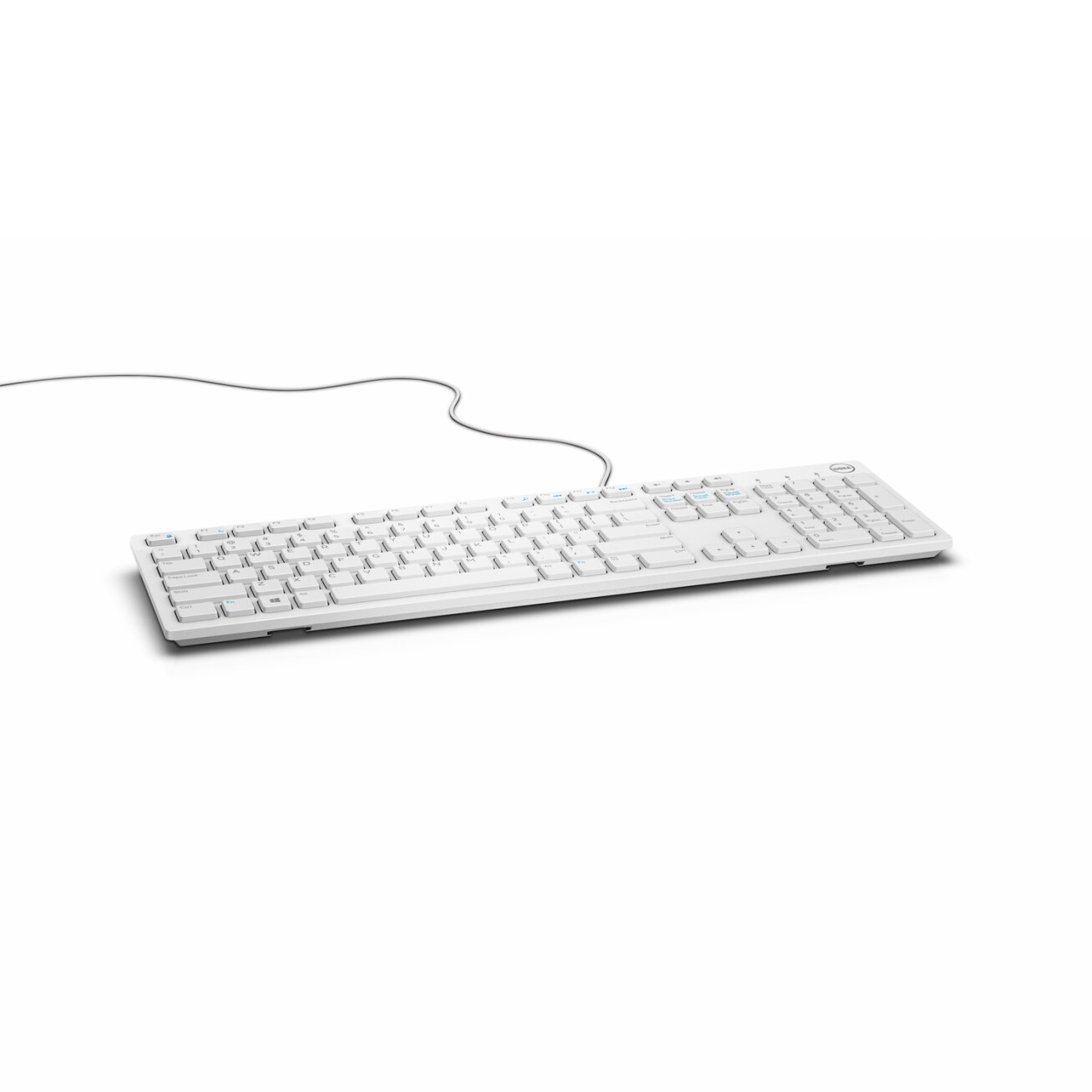 Dell Wired Keyboard - KB216 - US International (QWERTY) - White 2