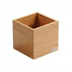 Dėžutė, bambukas, 13 x 13 cm, H 13 cm, vnt