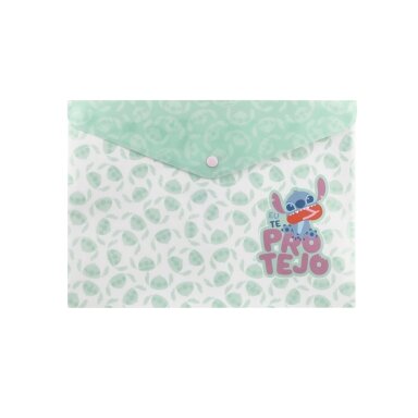 Dėklas - vokas su spaustuku COOLPACK STITCH, A4, PP Dėklas - vokas su spaustuku COOLPACK STITCH, A4, PP