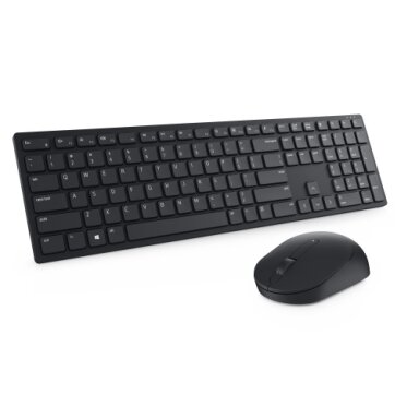 Dell Pro KM5221W Belaidė klaviatūra + pelė, RF Wireless, US Int, Juoda