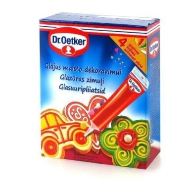 Desertinio glajaus DR. OETKER, pieštukai, 76g