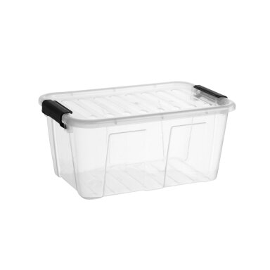 Dėžė Home Box, su dangčiu, PPR/PPC, 8 l, 34,5 x 22,5 cm, H 15,8 cm, vnt Dėžė Home Box, su dangčiu, PPR/PPC, 8 l, 34,5 x 22,5 cm, H 15,8 cm, vnt
