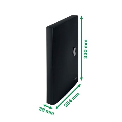 Dėklas - dėžutė Leitz Recycle, A4, PP, juoda 4