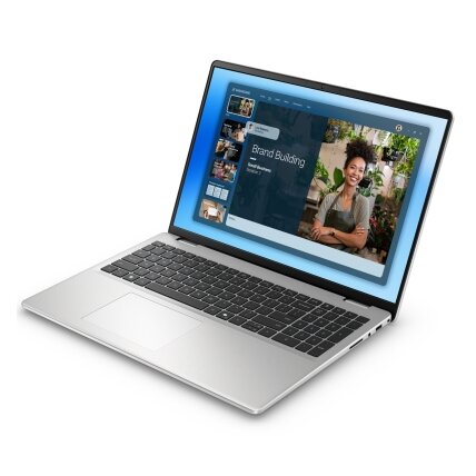 Dell 16 DC16251/ Core 5 -120U/16GB/512 SSD/16" FHD+/Intel UHD/FgrPr/WLAN + BT/US Kb/4 Cell/W11Home/Platinum Silver/3yrs Prosupport 1