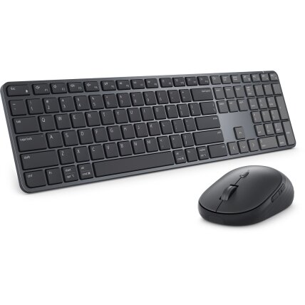 Dell Pro 7 Slim Keyboard and Mouse - KM726 - Lithuanian (QWERTY) - Black