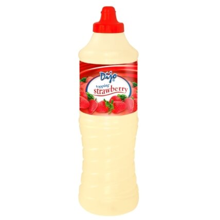 Desertinis padažas DIJO, braškių skonio, 1 kg Desertinis padažas DIJO, braškių skonio, 1 kg