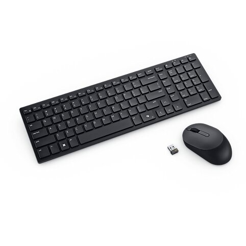Dell Silent Keyboard and Mouse - KM555 - Russian (QWERTY)