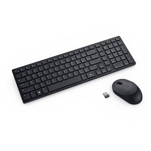 Dell Silent Keyboard and Mouse - KM555 - US International (QWERTY) 1