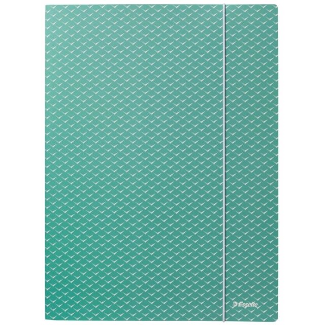 Dėklas dokumentams su gumele Esselte Colour'Breeze, A4, kartoninis, žalia Dėklas dokumentams su gumele Esselte Colour'Breeze, A4, kartoninis, žalia