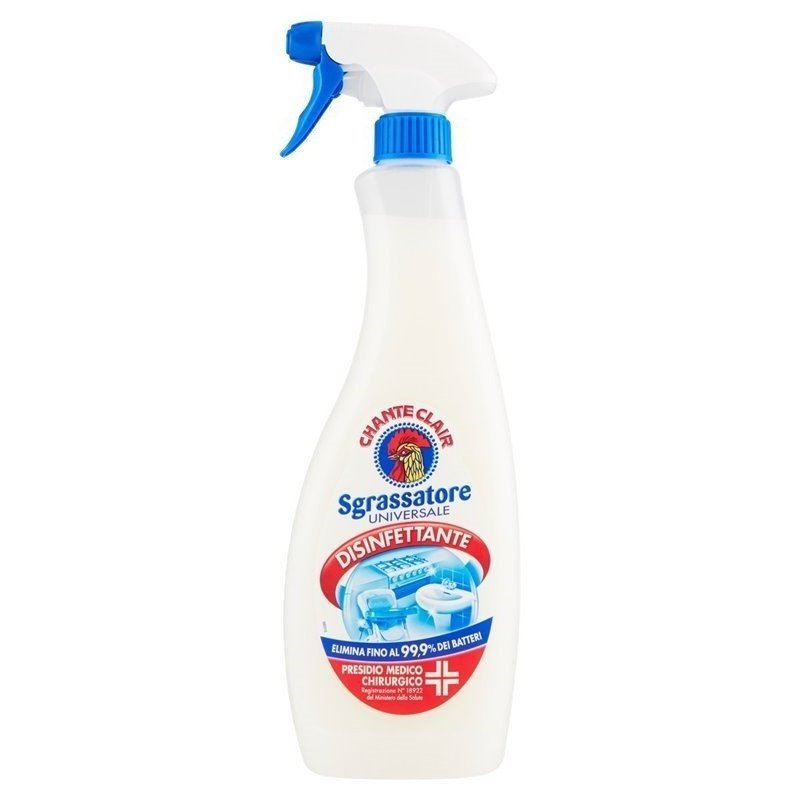Dezinfekcinis valiklis CHANTE CLAIR, su purkštuku, be chloro, 625 ml Dezinfekcinis valiklis CHANTE CLAIR, su purkštuku, be chloro, 625 ml