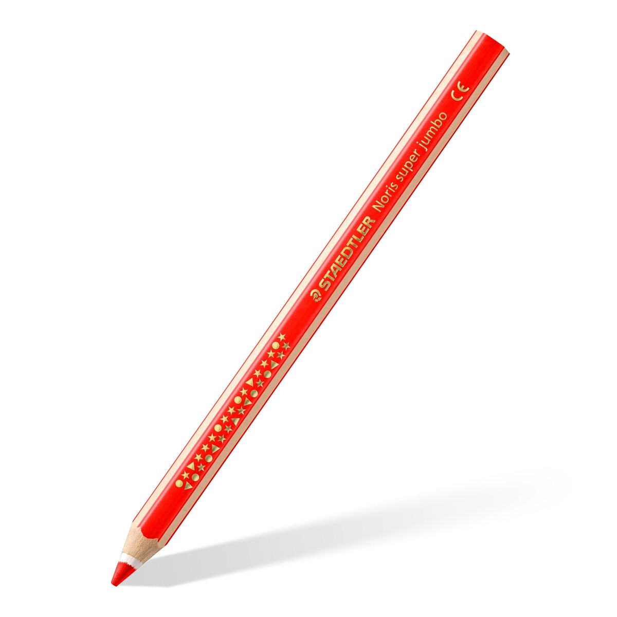 Didžiuliai spalvoti pieštukai STAEDTLER SUPER JUMBO NORIS CLUB 129, 6 spalvos Didžiuliai spalvoti pieštukai STAEDTLER SUPER JUMBO NORIS CLUB 129, 6 spalvos