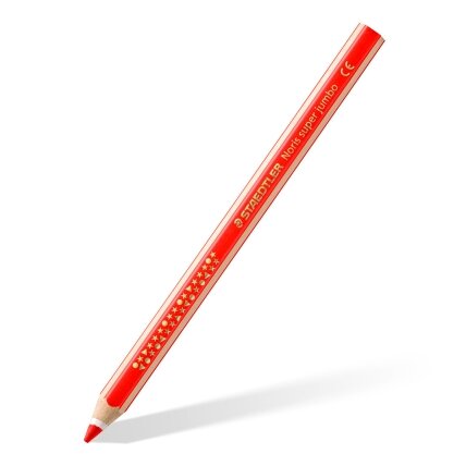 Didžiuliai spalvoti pieštukai STAEDTLER SUPER JUMBO NORIS CLUB 129, 6 spalvos Didžiuliai spalvoti pieštukai STAEDTLER SUPER JUMBO NORIS CLUB 129, 6 spalvos