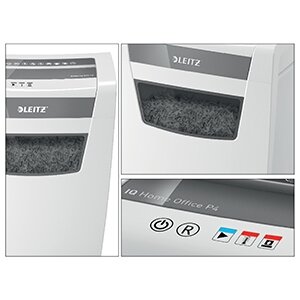 Dokumentų naikiklis LEITZ IQ Home Office, P4, 23L, 4x28mm, 10 lapų 4