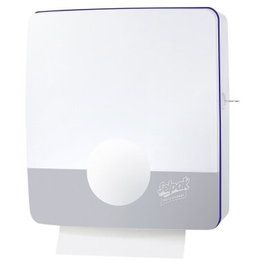 Dozatorius SELPAK Professional Touch Z-Fold, popieriniams rankšluosčiams, baltas, vnt Dozatorius SELPAK Professional Touch Z-Fold, popieriniams rankšluosčiams, baltas, vnt