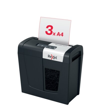 Dokumentų naikiklis Rexel Secure MC3, Whisper-Shred™, P-5, 2x15mm, 10L Dokumentų naikiklis Rexel Secure MC3, Whisper-Shred™, P-5, 2x15mm, 10L