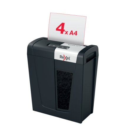 Dokumentų naikiklis Rexel Secure MC4, Whisper-Shred™, P-5, 2x15mm, 14L