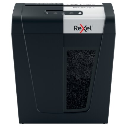 Dokumentų naikiklis Rexel Secure MC4, Whisper-Shred™, P-5, 2x15mm, 14L 1