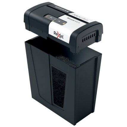 Dokumentų naikiklis Rexel Secure MC4, Whisper-Shred™, P-5, 2x15mm, 14L 2