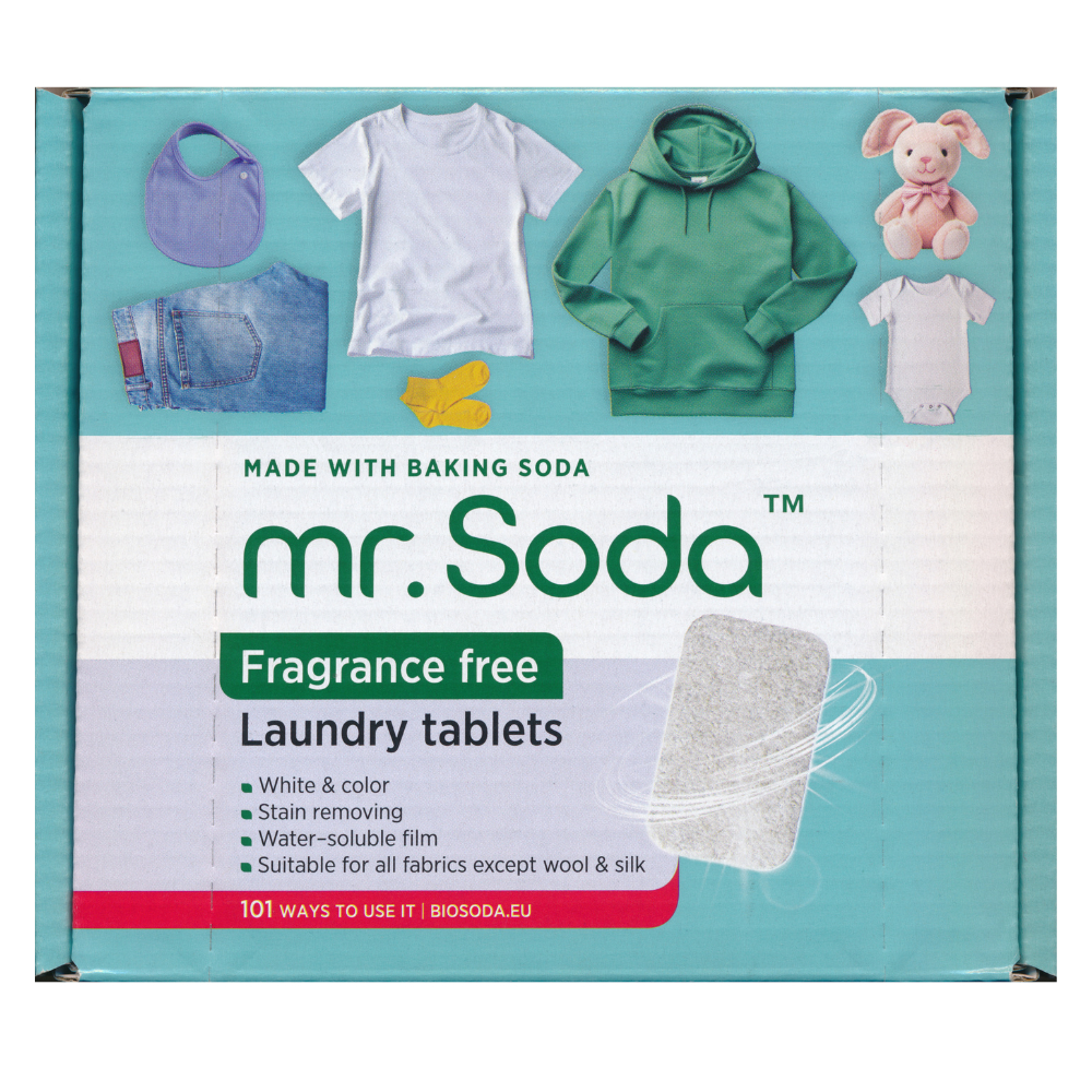Drėgnos servetėlės MR.SODA universalios, 80 vnt
