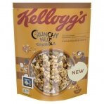 Dribsniai KELLOGG'S Crunchy Nut Granola Caramelised Nuts, 380 g