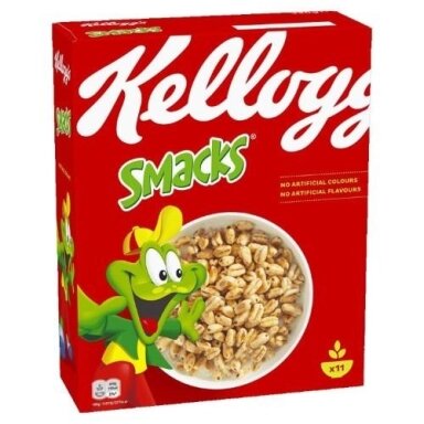 Dribsniai KELLOGG'S Smacks 330g Dribsniai KELLOGG'S Smacks 330g
