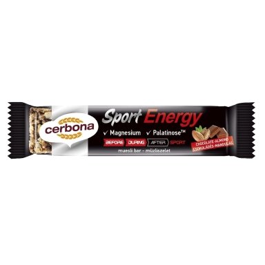 Dribsnių batonėlis CERBONA Sport Energy, su sėklomis, vaisiais ir magniu, 35g Dribsnių batonėlis CERBONA Sport Energy, su sėklomis, vaisiais ir magniu, 35g