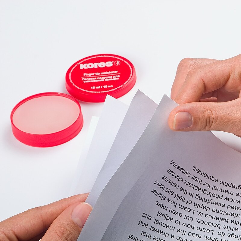 Drėkiklis pirštams KORES 15ml 1