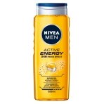 Dušo želė NIVEA Men, Active Energy, 500 ml