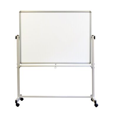 Dvipusė vartoma magnetinė lenta MEMOBOARDS BASIC, 120x90 cm, mobili