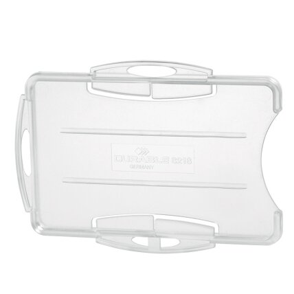 Dvigubas dėklas magnetinėms kortelėms DURABLE, 54 x 85 mm Dvigubas dėklas magnetinėms kortelėms DURABLE, 54 x 85 mm