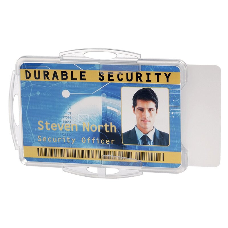 Dvigubas dėklas magnetinėms kortelėms DURABLE, 54 x 85 mm 1 Dvigubas dėklas magnetinėms kortelėms DURABLE, 54 x 85 mm 1